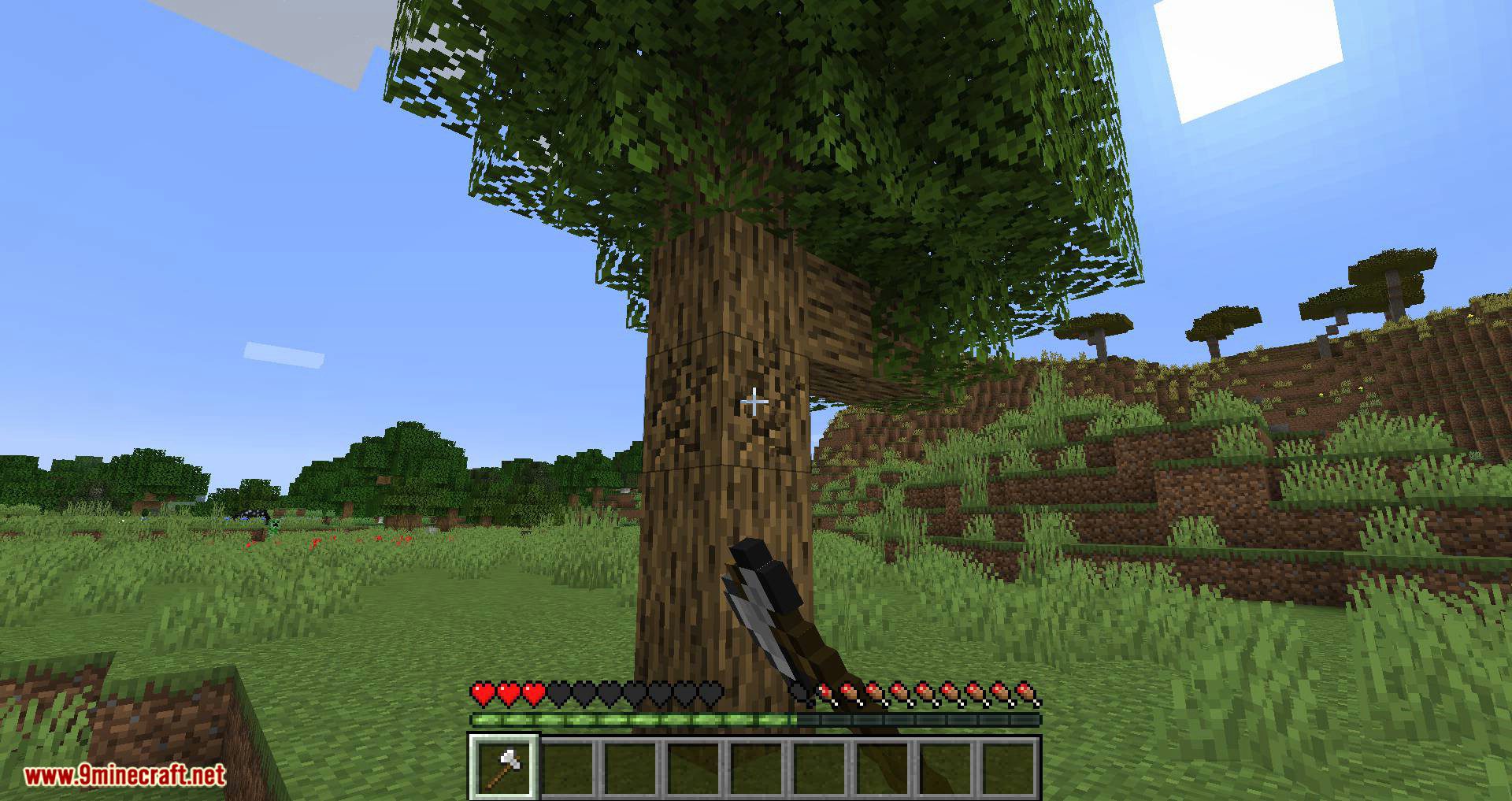 Falling Tree Mod (1.20, 1.19.4) - Break Down Trees by Only Cutting One Piece of It 4