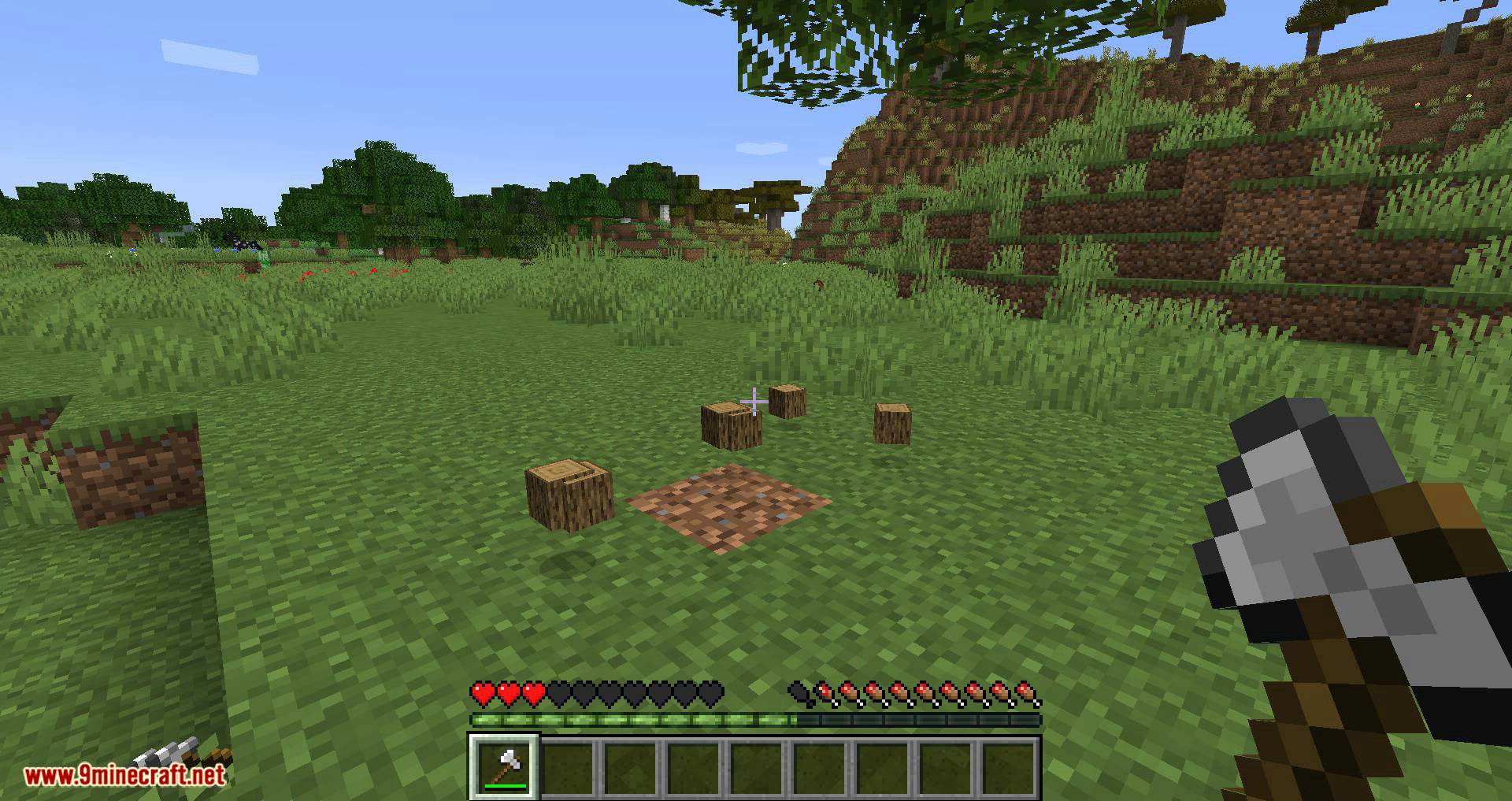 Falling Tree Mod (1.20, 1.19.4) - Break Down Trees by Only Cutting One Piece of It 6