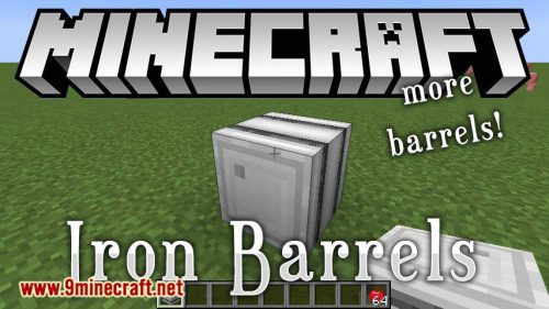 Iron Barrels Mod (1.18.2, 1.17.1) – Iron Chests, But for Barrels Thumbnail