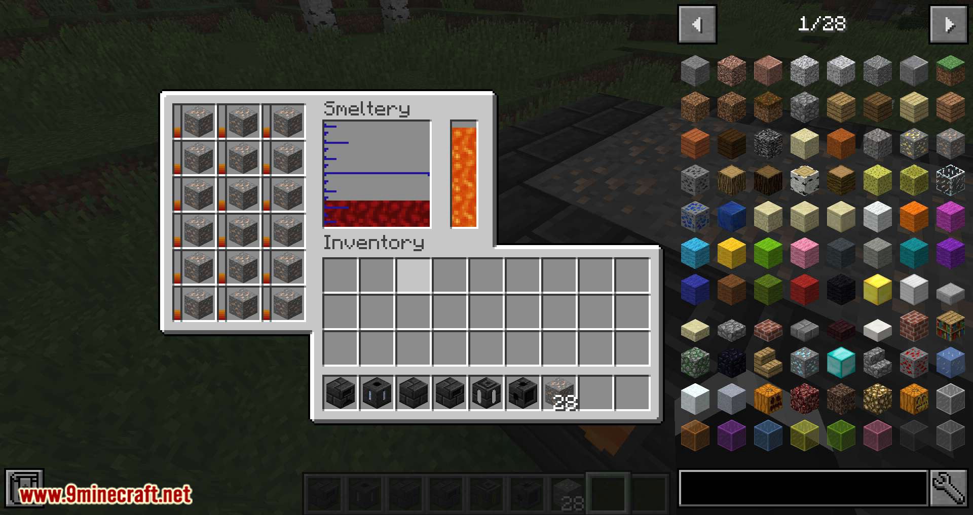 MCT Smeltery IO Mod 1.12.2 (Tinkers Construct Smeltery Addon) 12