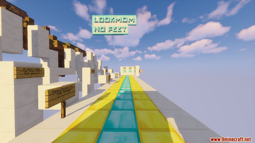 McM Parkour Race Map 1.8.9 for Minecraft 2