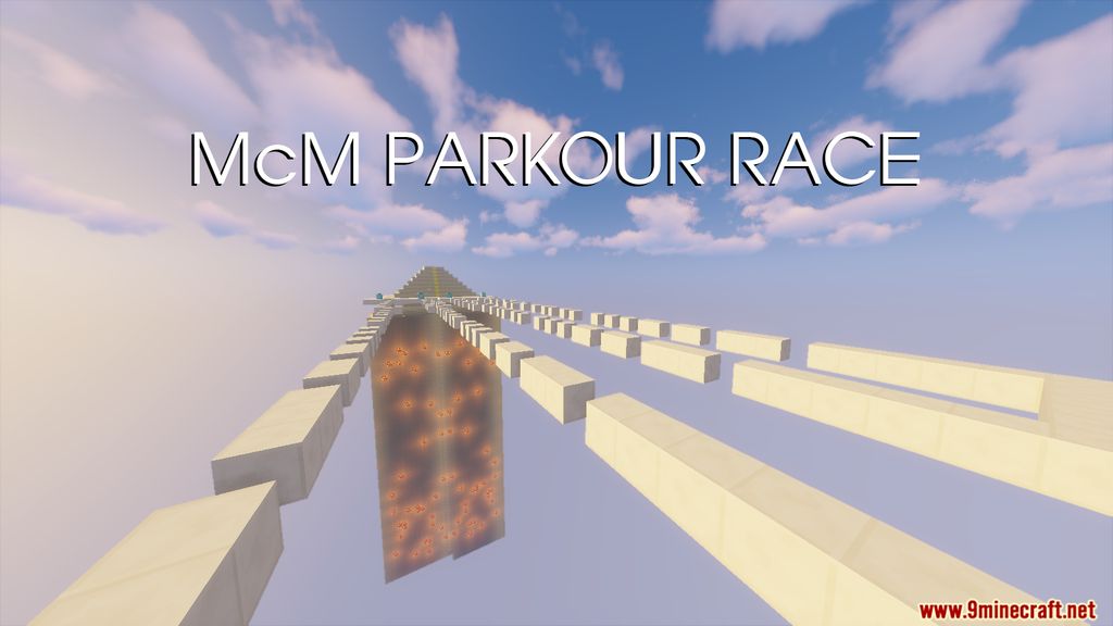 McM Parkour Race Map 1.8.9 for Minecraft 1