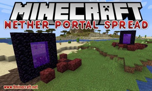 Nether Portal Spread Mod (1.21, 1.20.1) – Making Nether Portals A Bit More Ominous Thumbnail