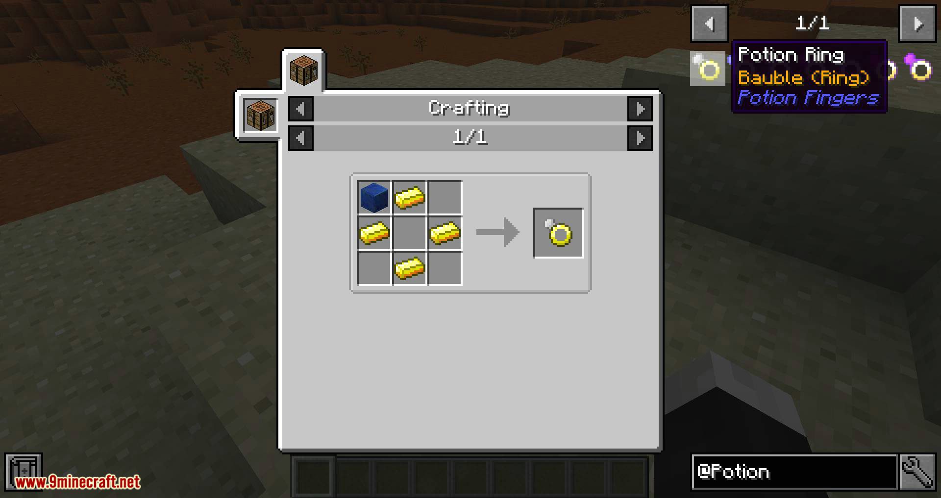 Potion Rings Mod (1.20.4, 1.19.4) - Simple Bauble Rings with Potion Effects 2