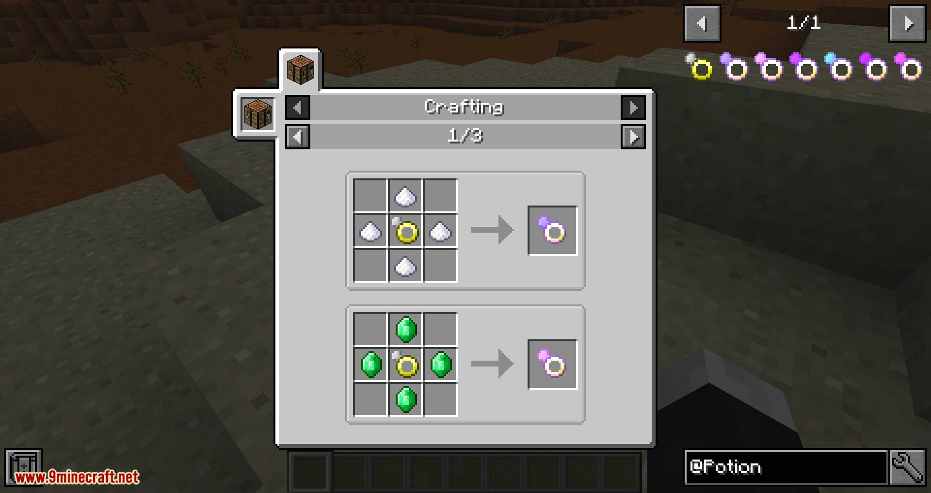 Potion Rings Mod (1.20.4, 1.19.4) - Simple Bauble Rings with Potion Effects 3