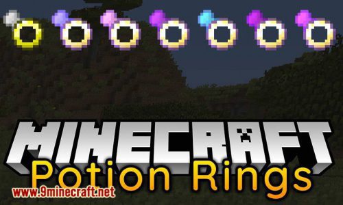 Potion Rings Mod (1.21, 1.20.1) – Simple Bauble Rings with Potion Effects Thumbnail