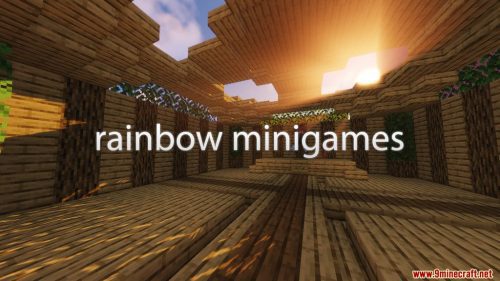 Rainbow Minigames Map 1.14.4 for Minecraft Thumbnail