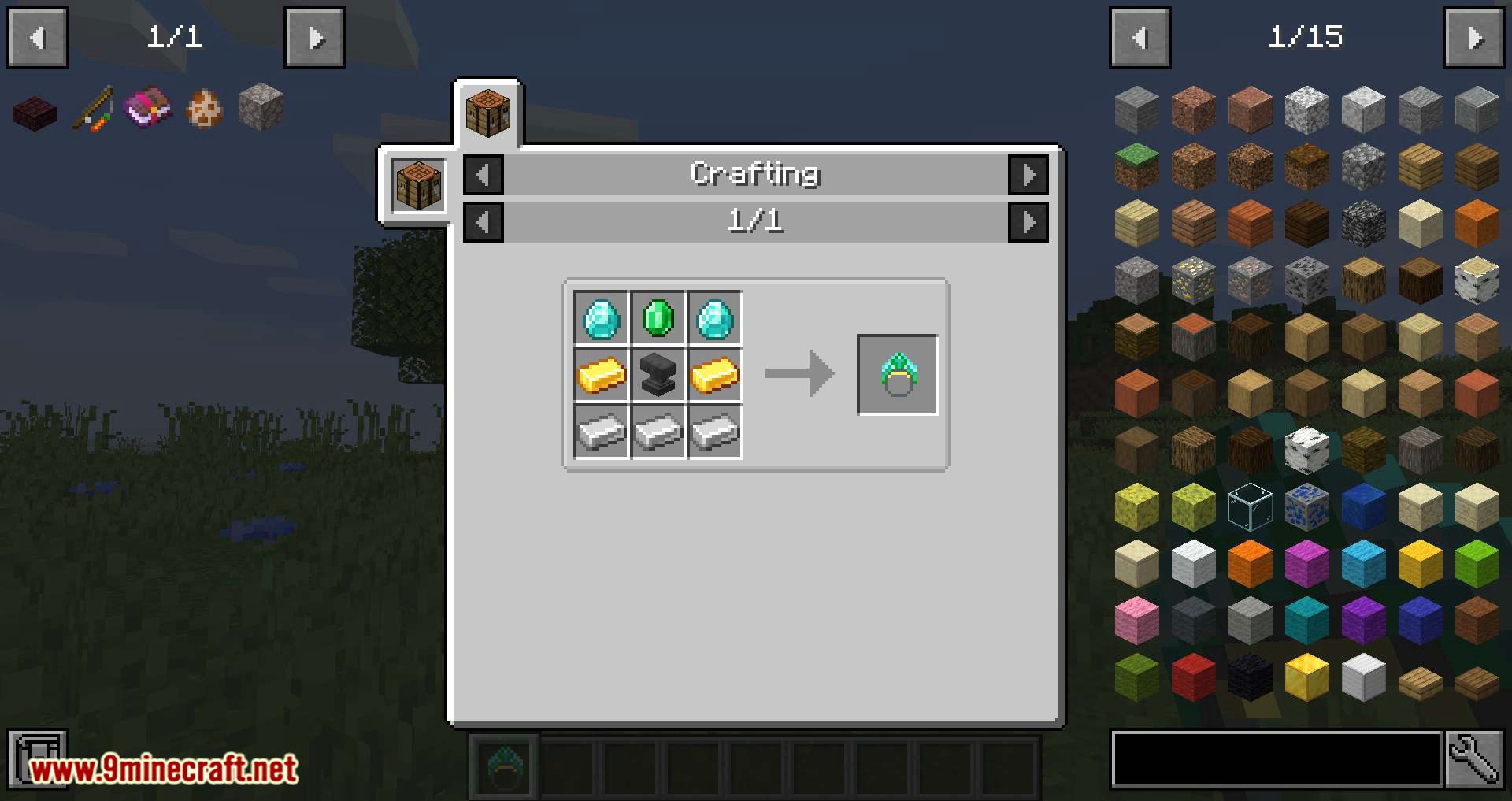 Ring of Repair Mod (1.20.4, 1.19.3) - Slowly Repairs Items and Armor in Inventory 2