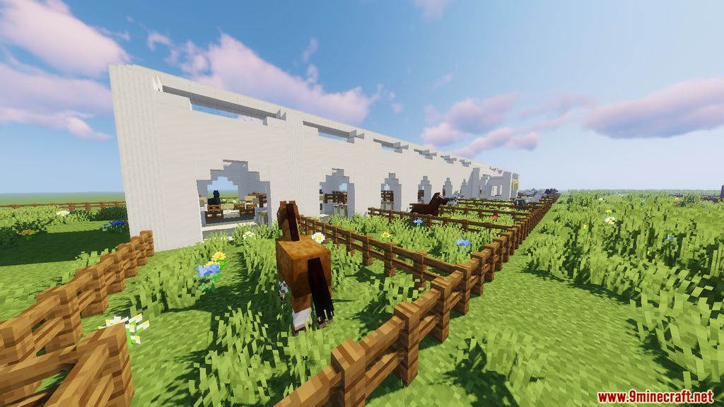 Royal Rabbits Club Stable Map 1.14.4 for Minecraft 3