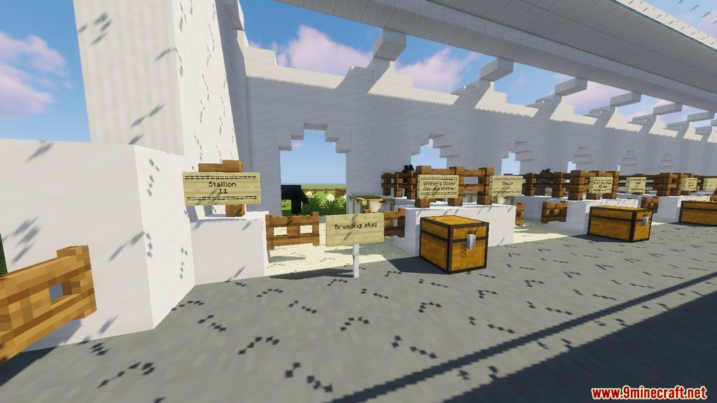 Royal Rabbits Club Stable Map 1.14.4 for Minecraft 4