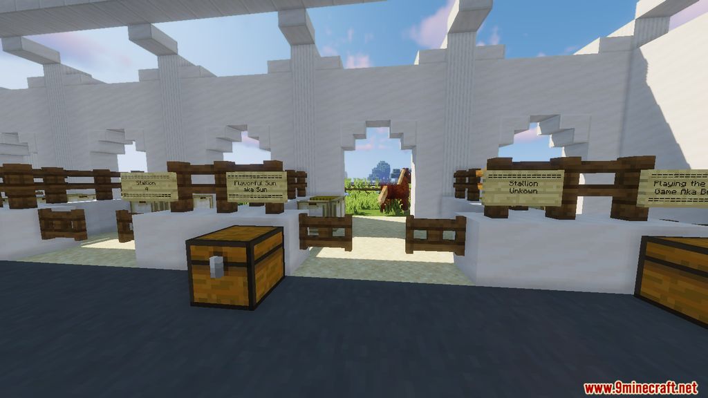 Royal Rabbits Club Stable Map 1.14.4 for Minecraft 5