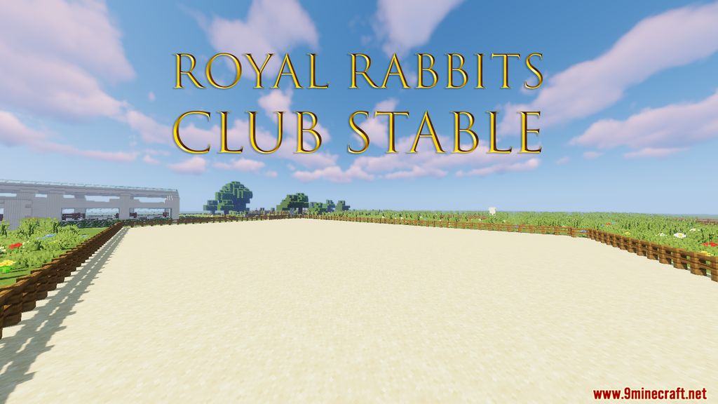 Royal Rabbits Club Stable Map 1.14.4 for Minecraft 1