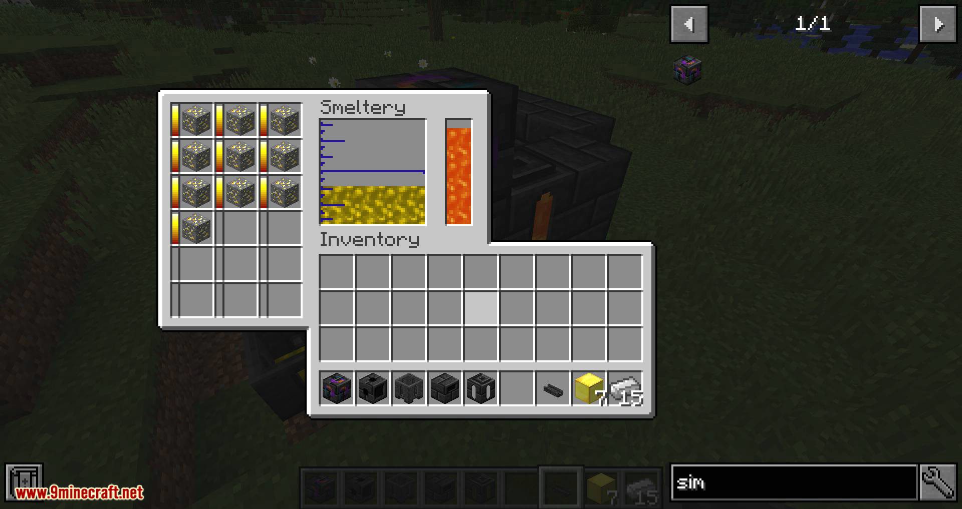 Simple Smeltery Accelerator Mod 1.12.2 (Accelerates Melting and Alloying) 12