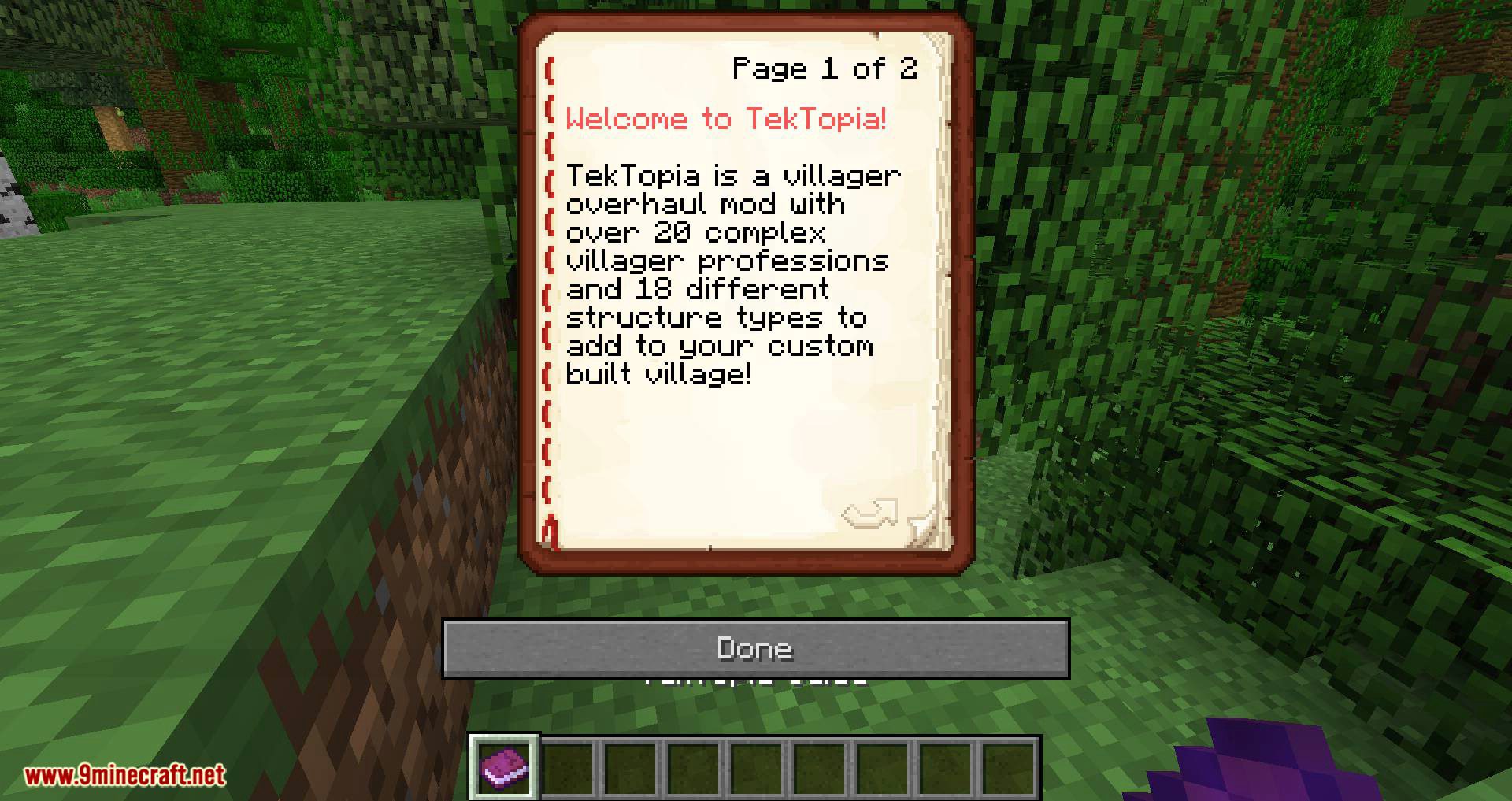 TekTopia Information Mod 1.12.2 (More Information About TekTopia) 3