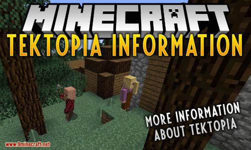 TekTopia Information Mod 1.12.2 (More Information About TekTopia) Thumbnail