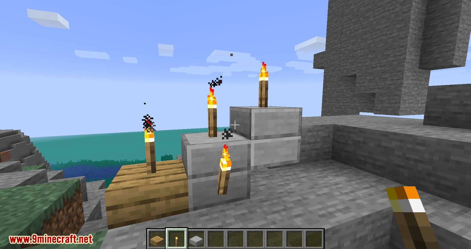 Torch Slabs Mod (1.19, 1.16.5) - Lanterns to be Placed on Half Slab Blocks 5