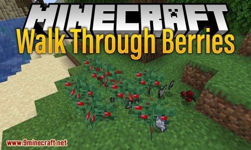 Walk Through Berries Mod (1.20.6, 1.20.1) – Sneak Through Berries Thumbnail