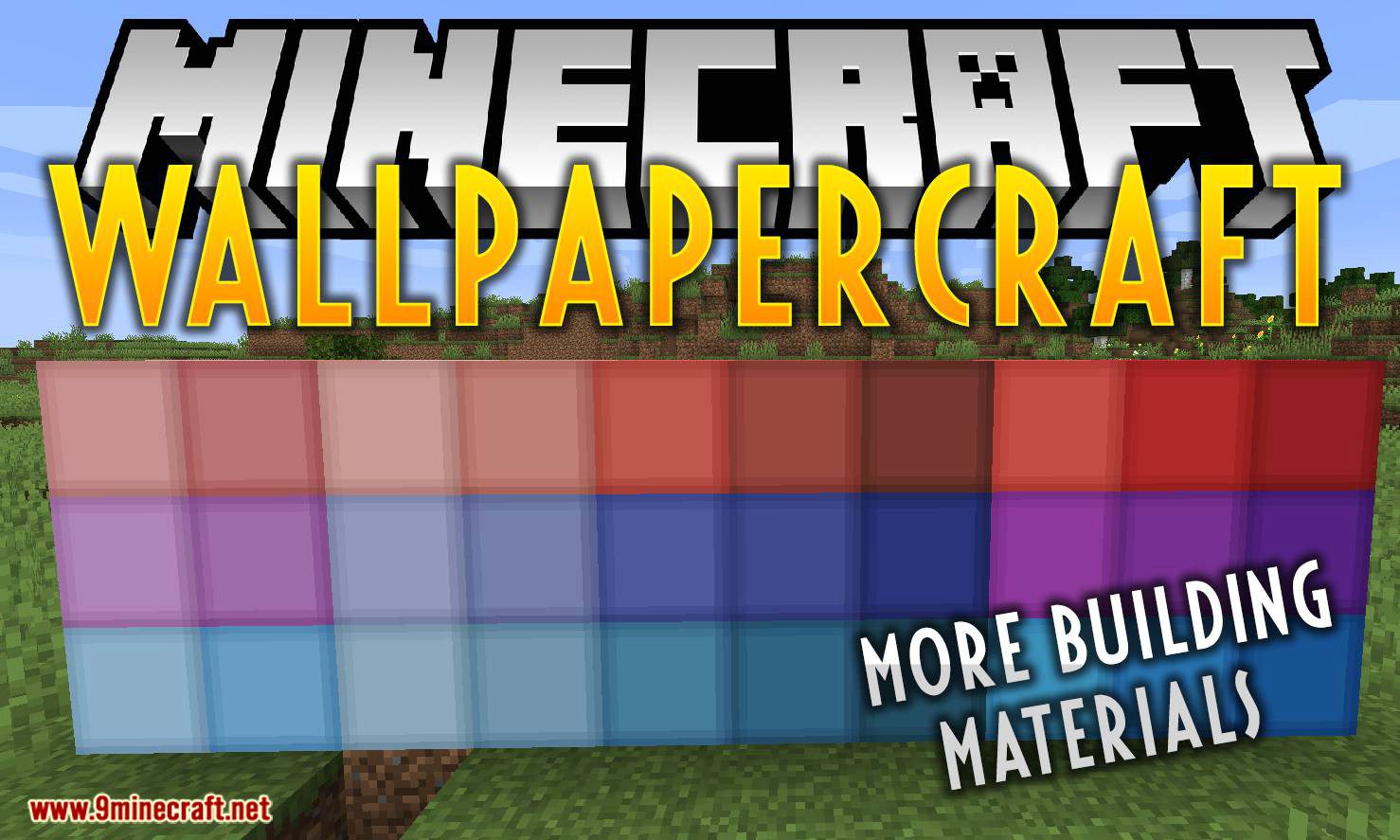 Wallpapercraft Mod (1.18.1, 1.16.5) - Offering Hundreds of New Decorative Blocks 1