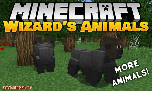Wizard’s Animals Mod 1.16.5, 1.15.2 (Add 80+ New Real Life Animals) Thumbnail