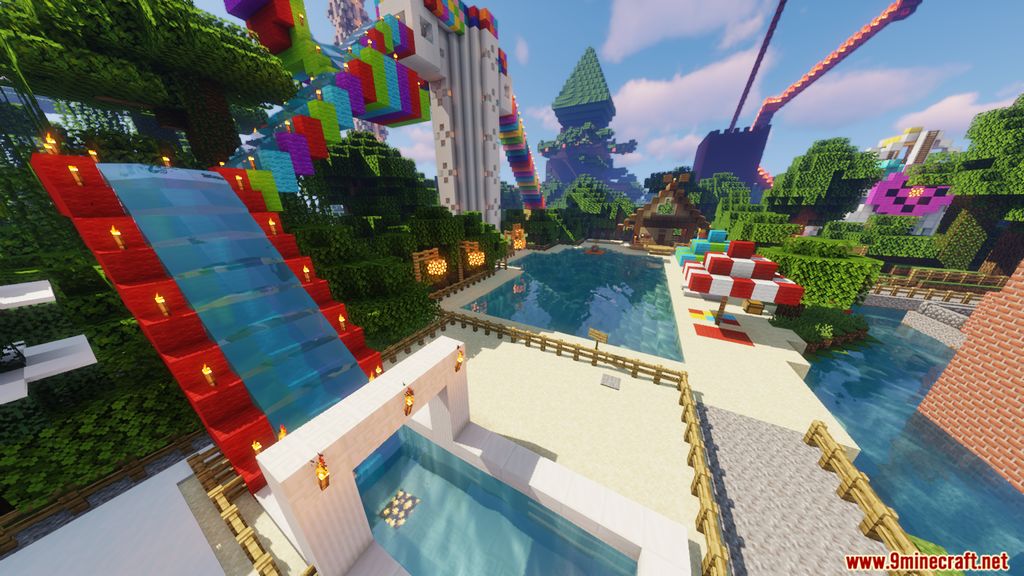 Amusement Land Map 1.14.4 for Minecraft 14