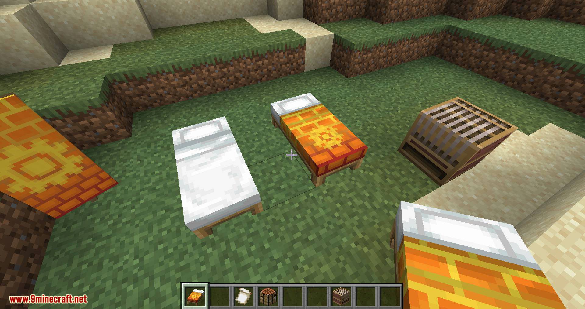 Bedspreads Mod (1.20.1, 1.19.4) - Banner Patterns to Your Beds 6