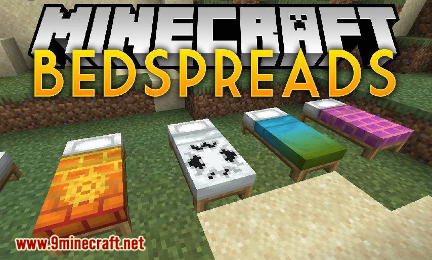 Bedspreads Mod (1.20.1, 1.19.4) - Banner Patterns to Your Beds 1