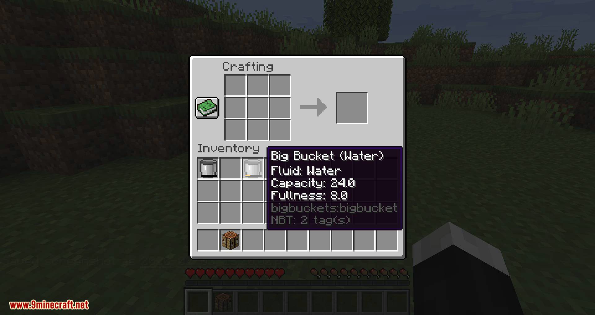 Big Buckets Mod (1.19.2, 1.18.2) - Upgradable Buckets that Store More Fluid 12