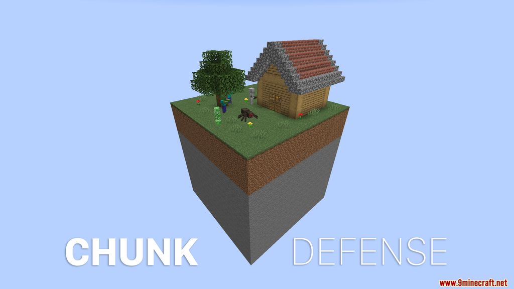 Chunk Defense Map 1.14.4 for Minecraft 1