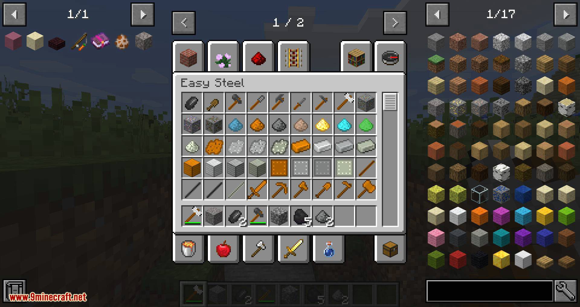 Easy Steel & More Mod (1.20.1, 1.19.2) - Vanilla Gear Between Stone and Diamond 6