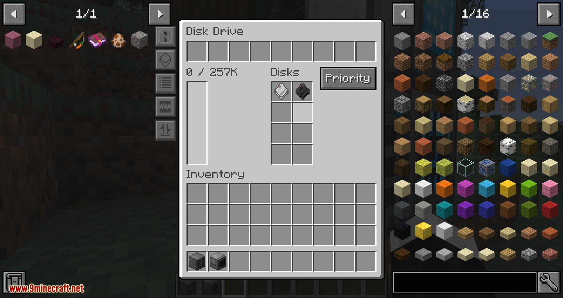 Extra Disks Mod (1.20.1, 1.19.2) - Bigger Disks to Refined Storage 8