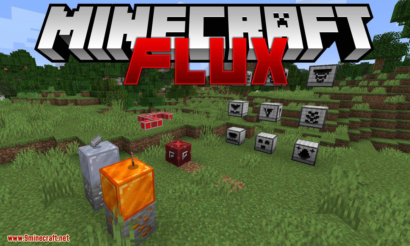 Flux Mod 1.16.5, 1.15.2 (Machines, Energy, Powering Vanilla Furnace without Fuel, & More) 1