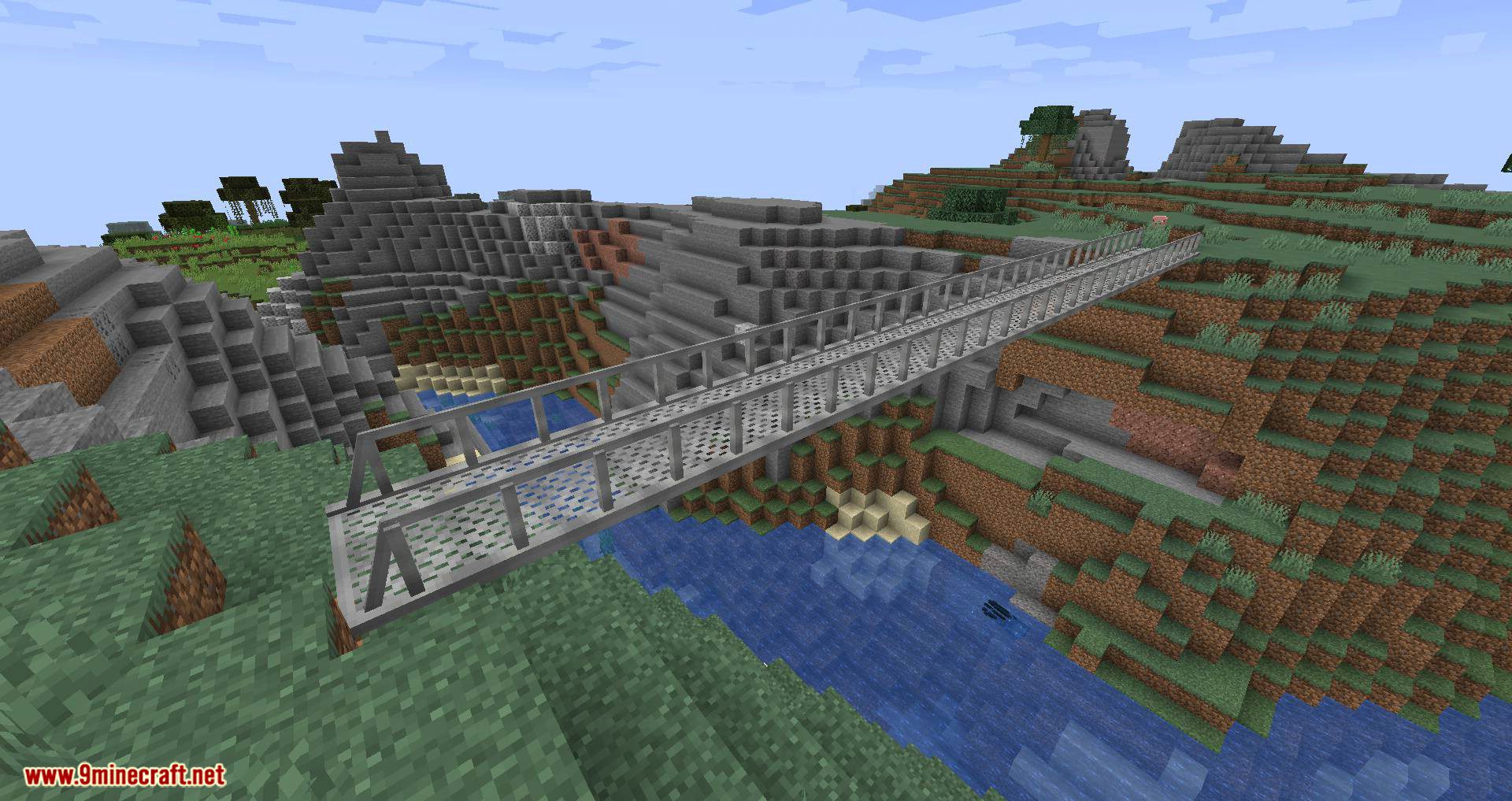 Macaw's Bridges Mod (1.20.4, 1.19.4) - A lot Types of Bridges 13