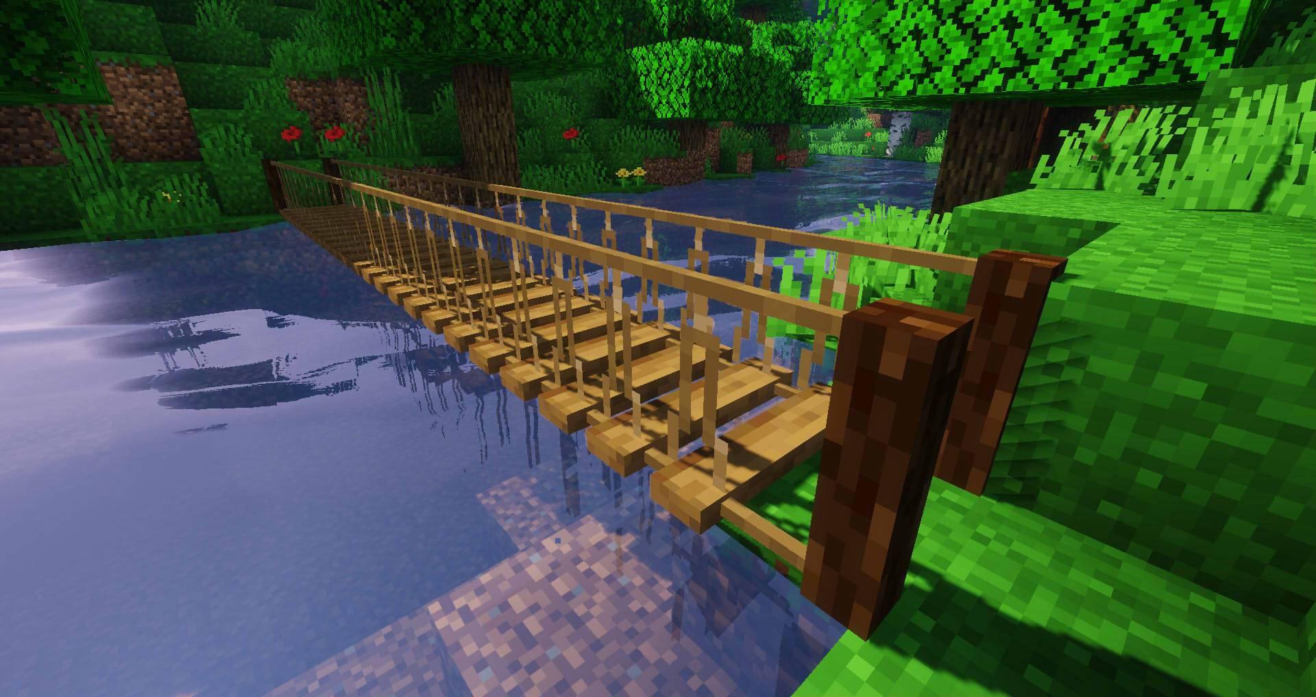 Macaw's Bridges Mod (1.20.4, 1.19.4) - A lot Types of Bridges 4