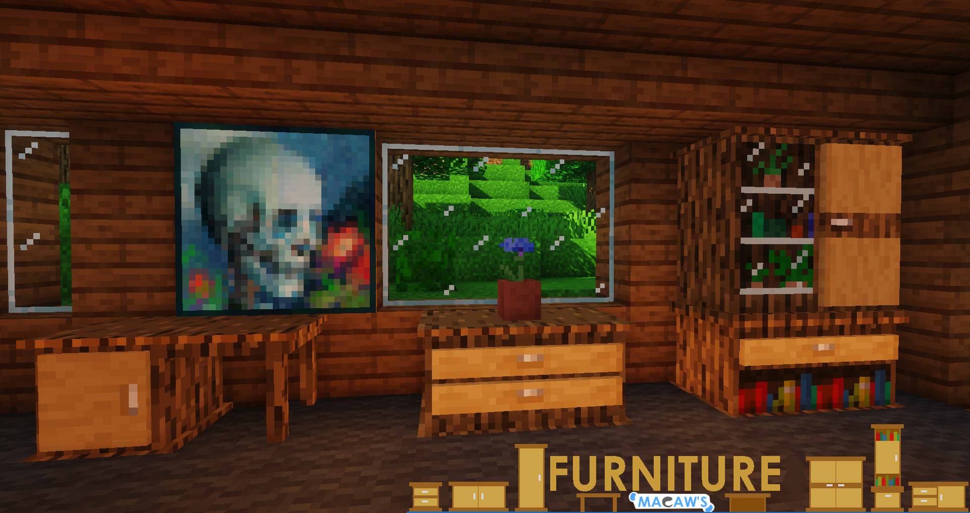 Macaw's Furniture Mod (1.20.2, 1.19.4) - Decorate Your World with Tons of Furniture 2