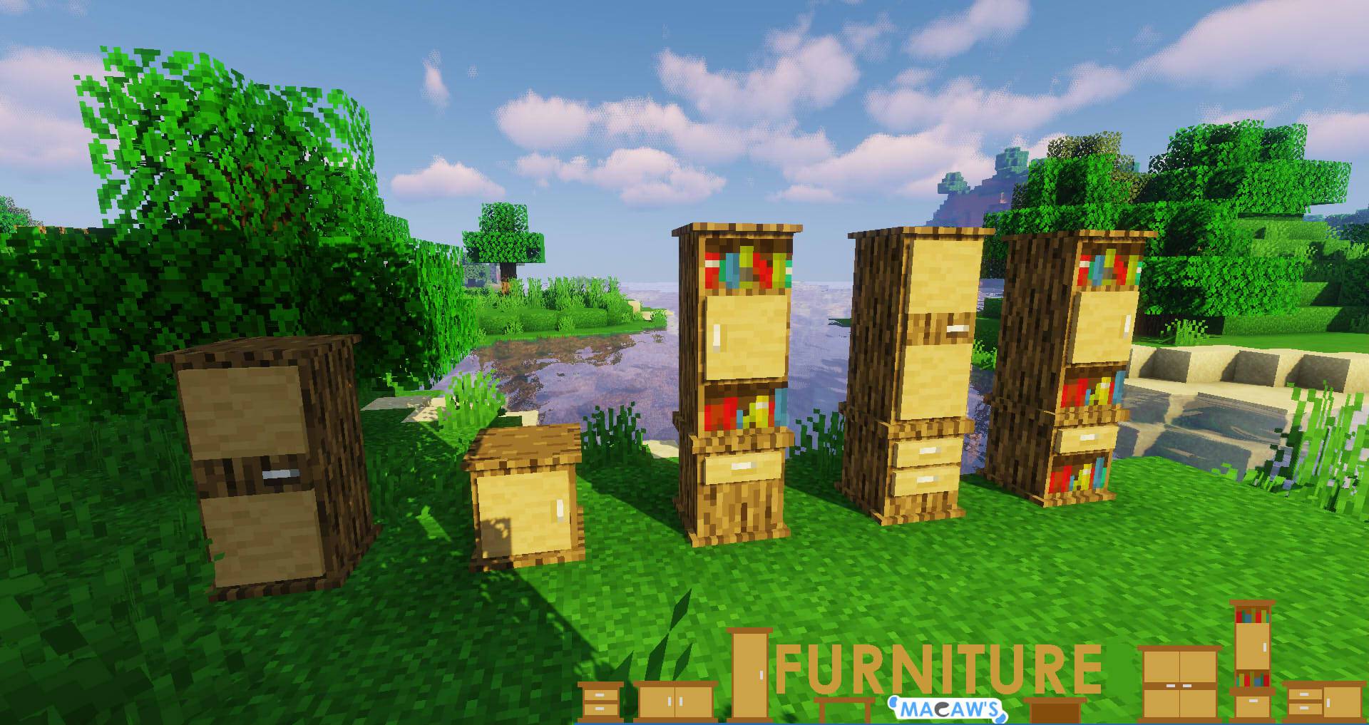 Macaw's Furniture Mod (1.20.2, 1.19.4) - Decorate Your World with Tons of Furniture 7