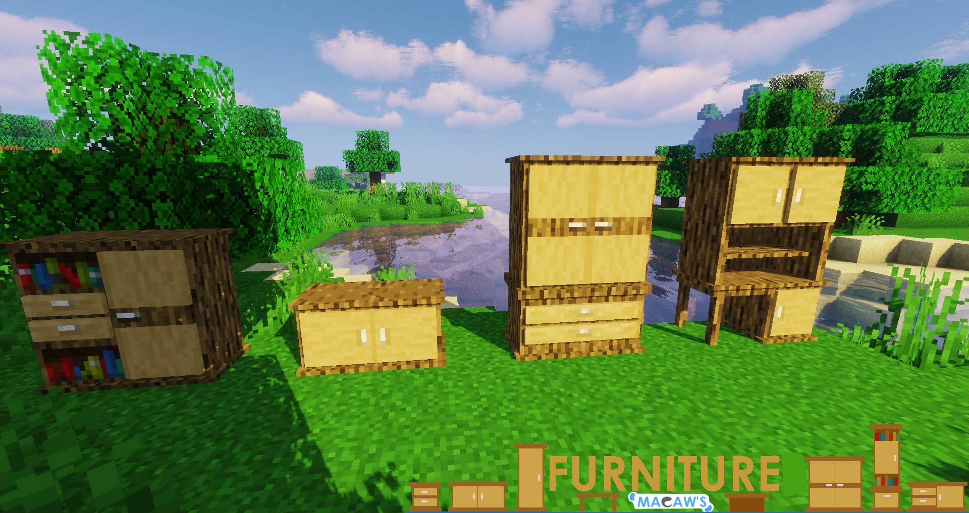 Macaw's Furniture Mod (1.20.2, 1.19.4) - Decorate Your World with Tons of Furniture 8