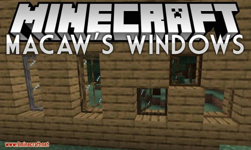 Macaw’s Windows Mod (1.21.1, 1.20.1) – Windows with All Logs Variations Thumbnail