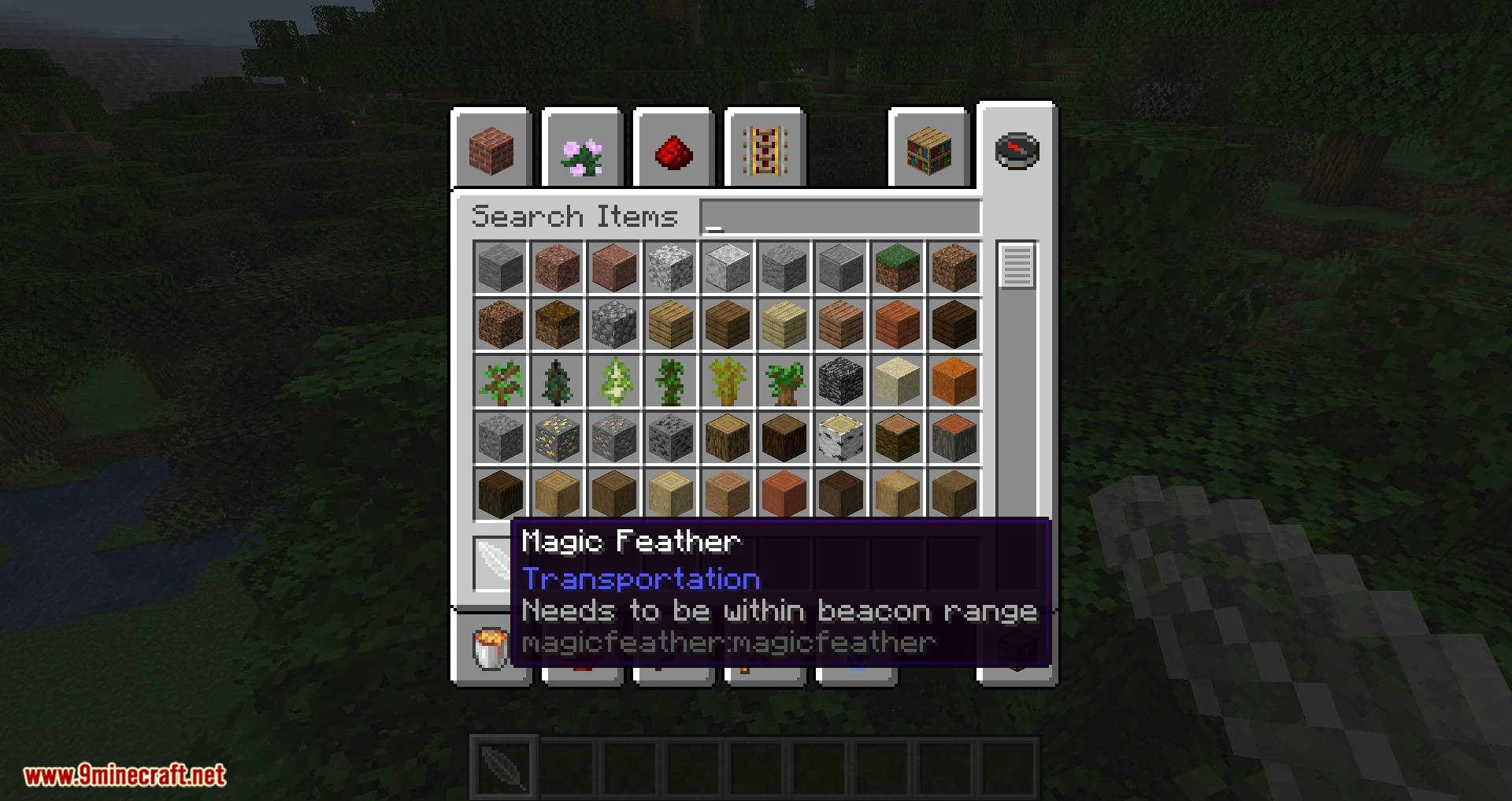 Magic Feather Mod 1.16.5, 1.15.2 (Creative Flight that Doesn't Ruin Exploration) 4