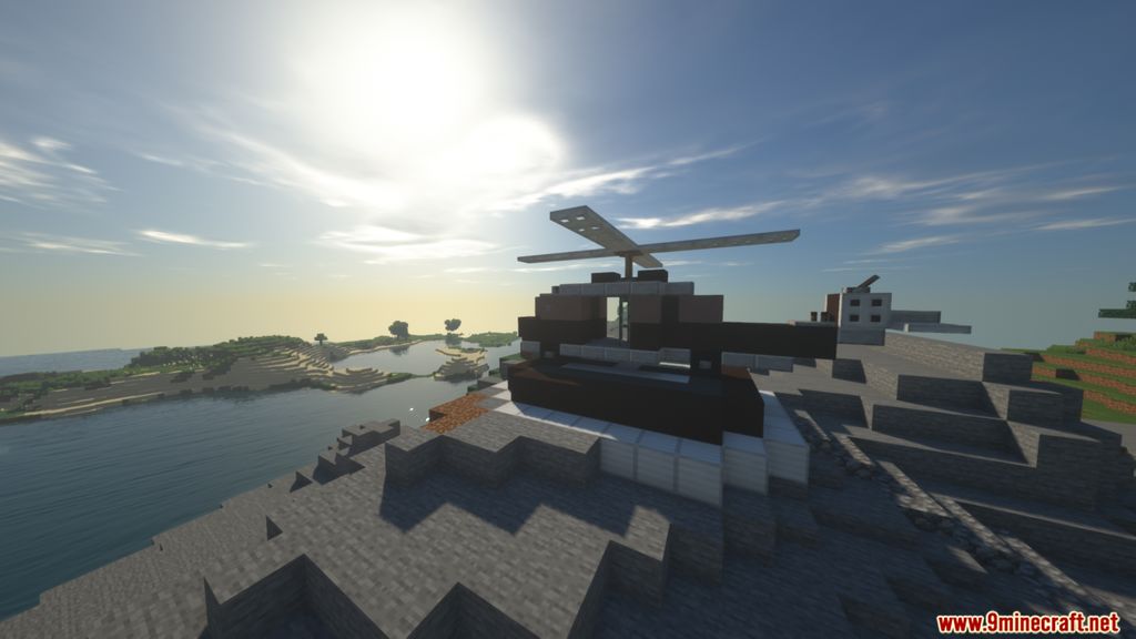 Ocean View Modern Mansion Map 1.14.4 for Minecraft 11