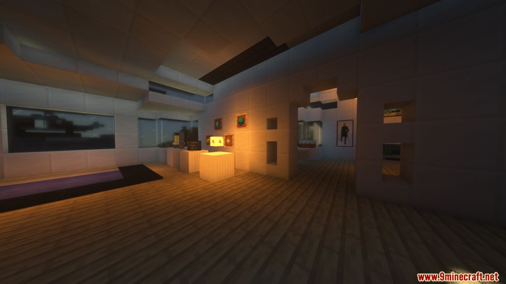 Ocean View Modern Mansion Map 1.14.4 for Minecraft 5