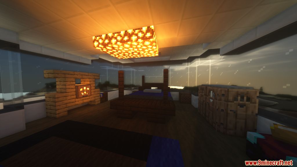 Ocean View Modern Mansion Map 1.14.4 for Minecraft 6