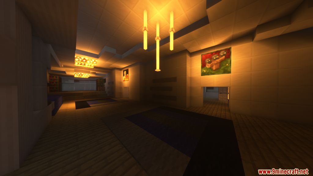 Ocean View Modern Mansion Map 1.14.4 for Minecraft 8