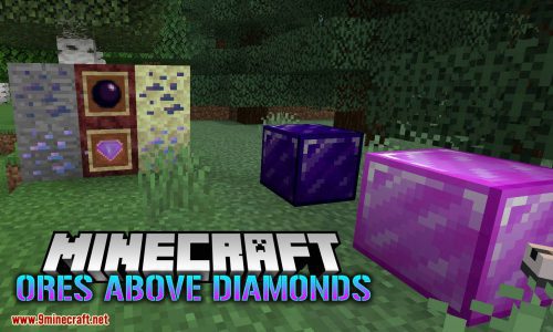 Ores Above Diamonds Mod (1.20.1, 1.19.4) – Extremely Rare But Very Powerful Thumbnail