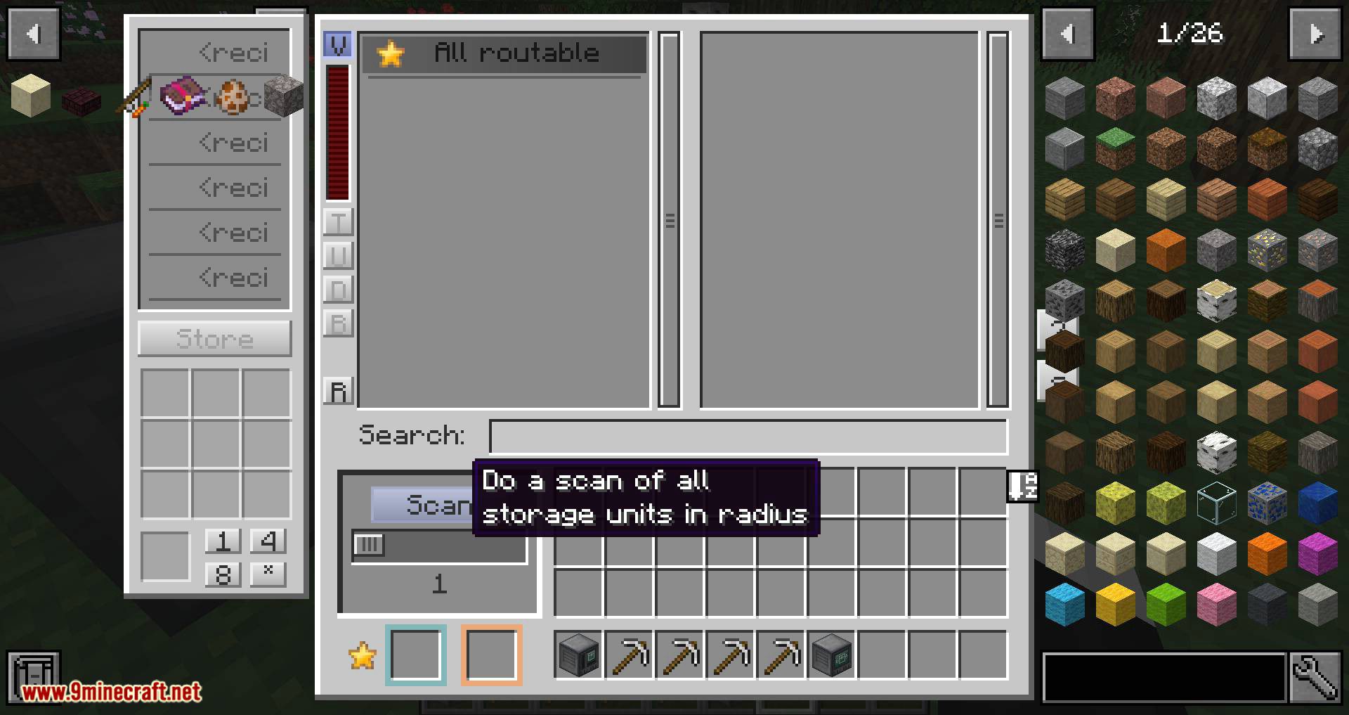 RFTools Storage Mod (1.20.1, 1.19.4) - Remote Storage, Storage Scanner 12