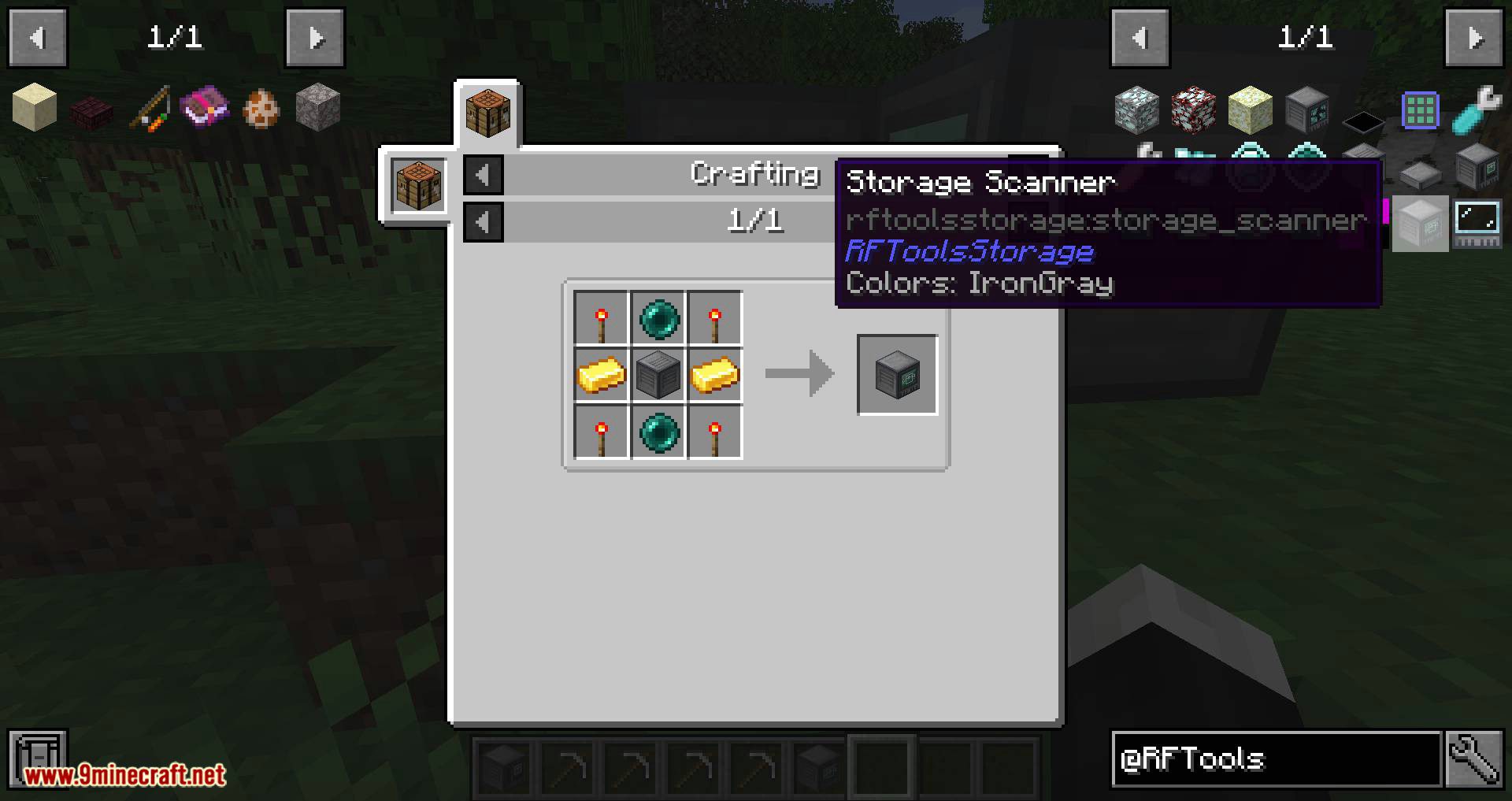 RFTools Storage Mod (1.20.1, 1.19.4) - Remote Storage, Storage Scanner 17