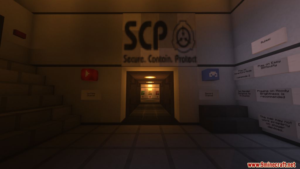 SCP: Blocktainment Breach Map 1.12.2 for Minecraft 4