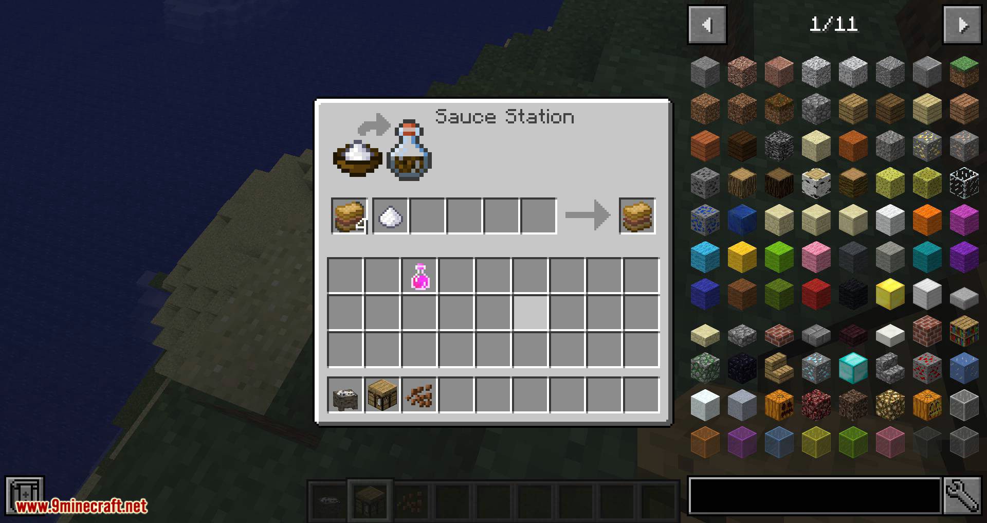 Sauce Construct Mod 1.12.2 (Add a Table to Put Seasoning in the Sandwich) 7