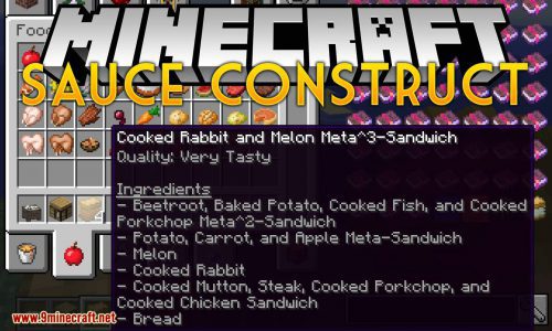 Sauce Construct Mod 1.12.2 (Add a Table to Put Seasoning in the Sandwich) Thumbnail