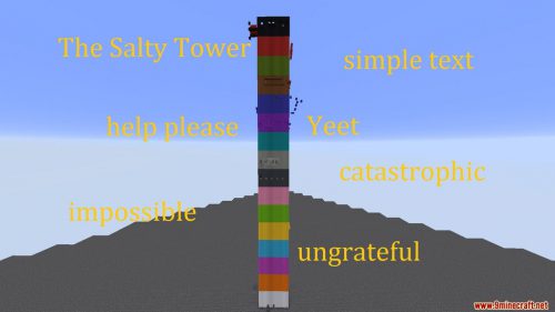 The Salty Tower! Map 1.14.4 for Minecraft Thumbnail