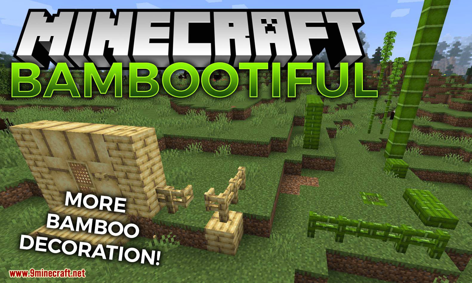 Bambootiful Mod 1.15.2, 1.14.4 (More Bamboo Decoration) 1